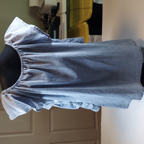 Marie Philippe Adelia Ruffled Top Size M - Picture 2 of 7